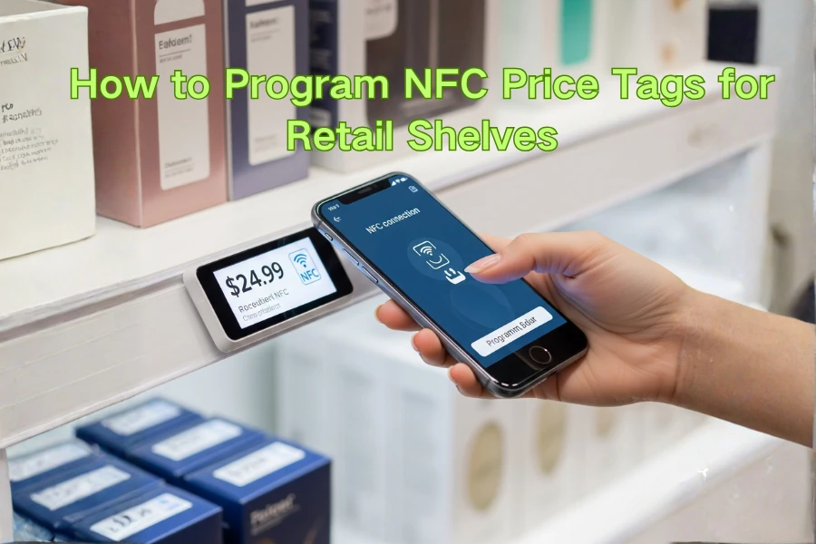 Hvernig á að forrita NFC verðmiða fyrir smásöluhillur