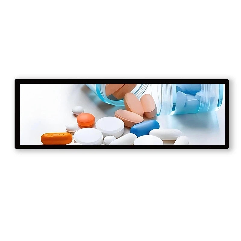 16x2 LCD skjár B2B lausnir fyrir flutningasöluturn stórmarkaða